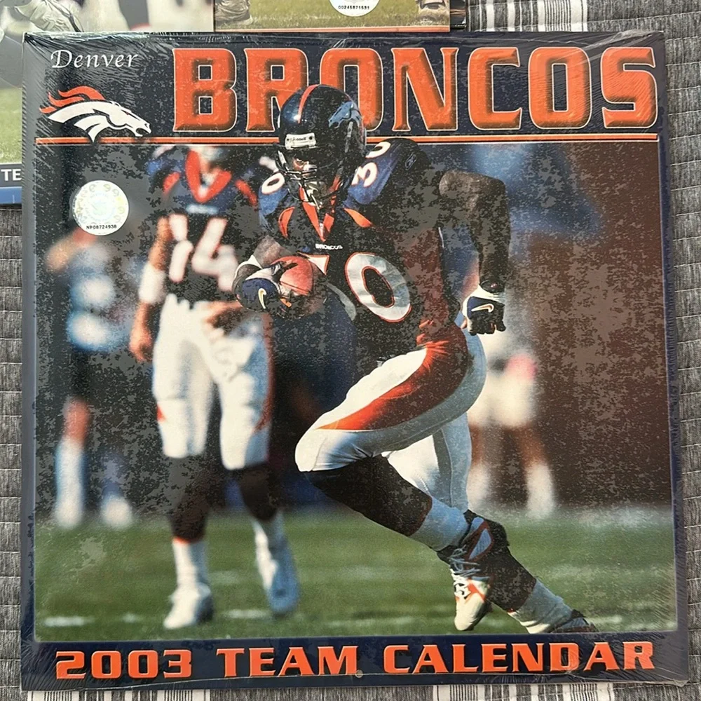 Denver bronco team calendars